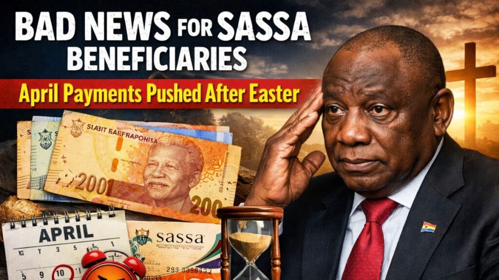 Bad News for SASSA Beneficiaries - April Payments Pushed After Easter