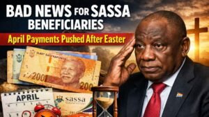 Bad News for SASSA Beneficiaries - April Payments Pushed After Easter