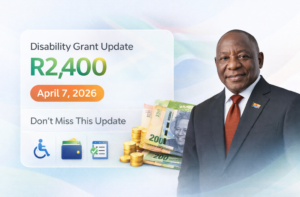 R2,400 Disability Grant Hits Accounts on April 7, 2026 – Don’t Miss This Update