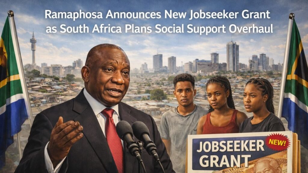Ramaphosa Announces New Jobseeker Grant as South Africa Plans Social Support Overhaul